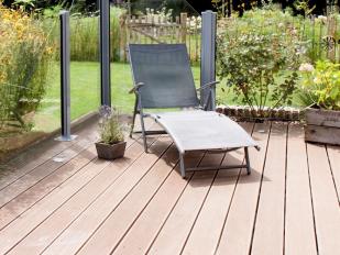 Terrassenbelag, Sichtschutz, Terrassenboden